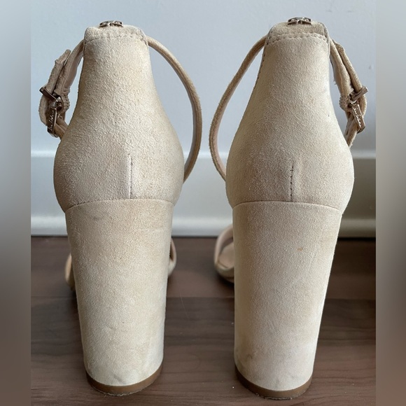 Sam Edelman Suede Ankle Strap Heels - Picture 4 of 11